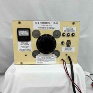 G & H Battery Products - 110-12 Variable Charger cat-103