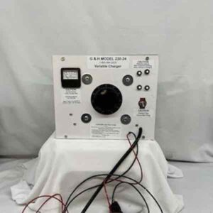 G & H Battery Products - 220-24 Variable Charger cat-404